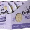 Tiki Cat Complements Chicken& Egg Cat Food Toppers And Crunchers - 2.1 Oz Cups - Case Of 8