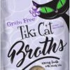 Tiki Cat Duck & Chicken Broth Cat Food Toppers - 1.3 Oz Pouch - Pack Of 12
