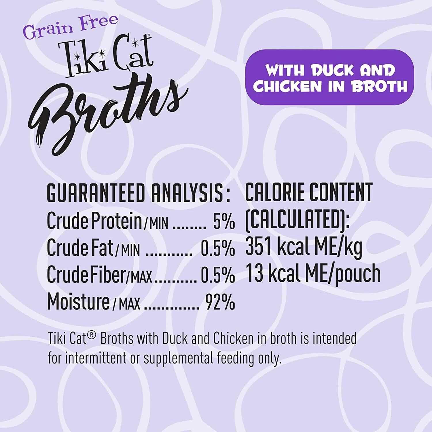 Tiki Cat Duck & Chicken Broth Cat Food Toppers - 1.3 Oz Pouch - Pack Of 12 8 Tiki Cat Duck & Chicken Broth Cat Food Toppers - 1.3 Oz Pouch - Pack Of 12 - Image 6