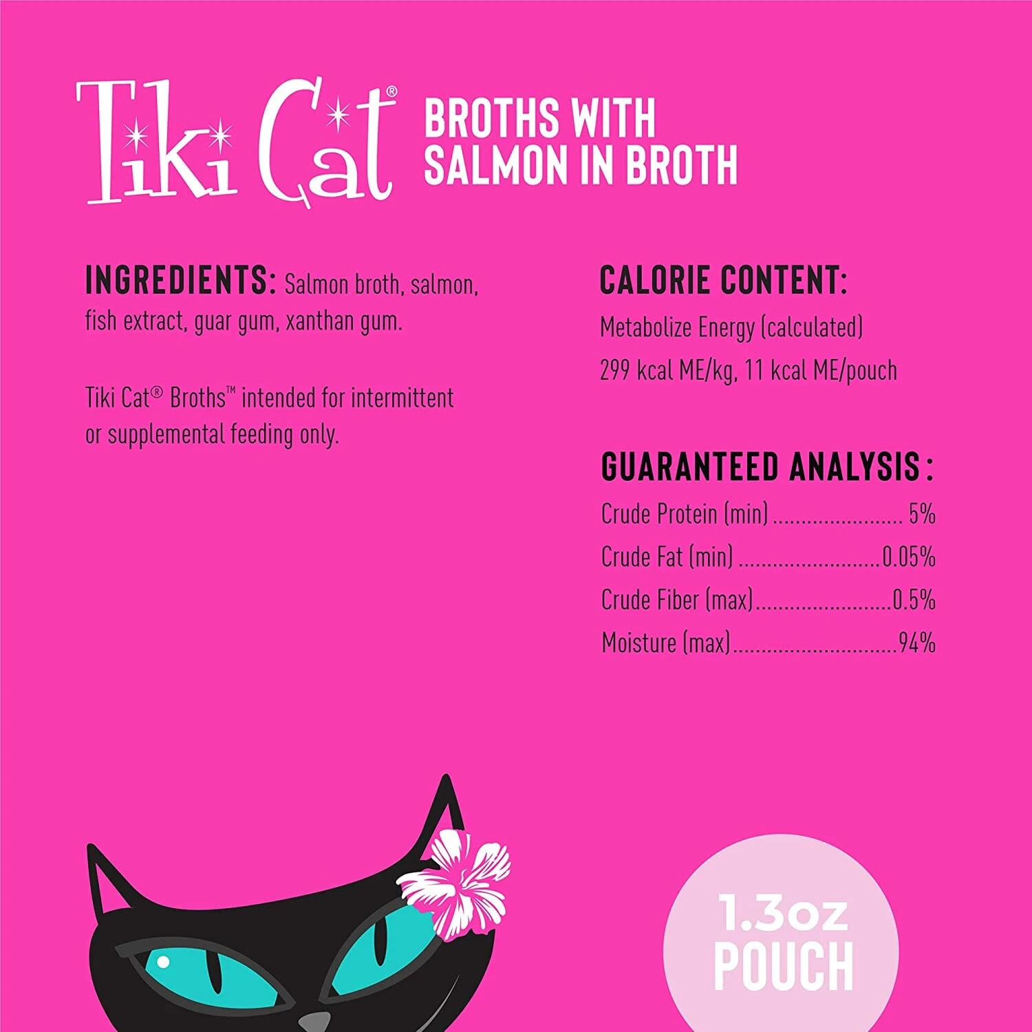 Tiki Cat Salmon Broth Cat Food Toppers - 1.3 Oz Pouch - Pack Of 12 11 Tiki Cat Salmon Broth Cat Food Toppers - 1.3 Oz Pouch - Pack Of 12 - Image 9