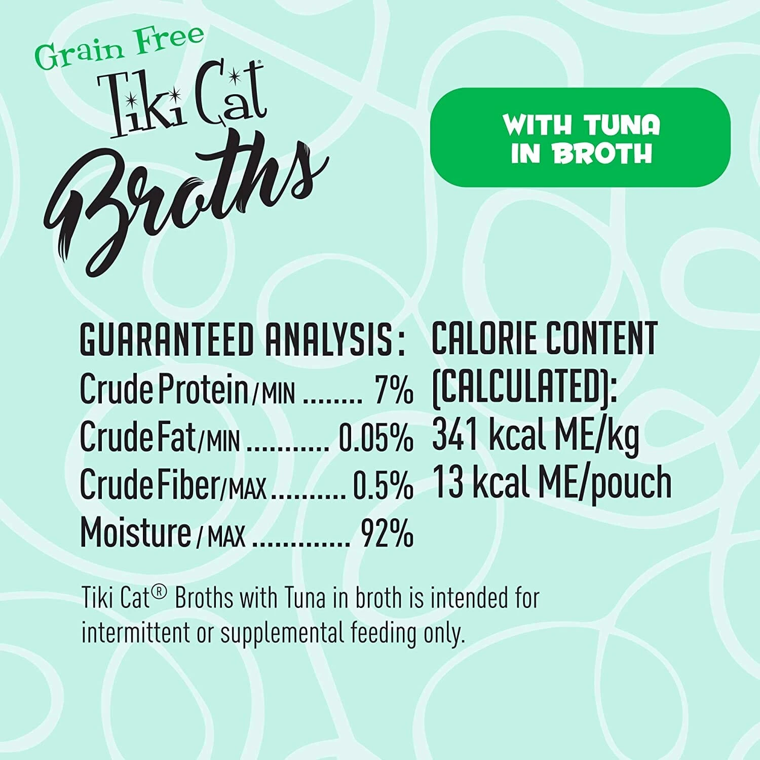 Tiki Cat Tuna Broth Cat Food Toppers - 1.3 Oz Pouch - Pack Of 12 7 Tiki Cat Tuna Broth Cat Food Toppers - 1.3 Oz Pouch - Pack Of 12 - Image 5