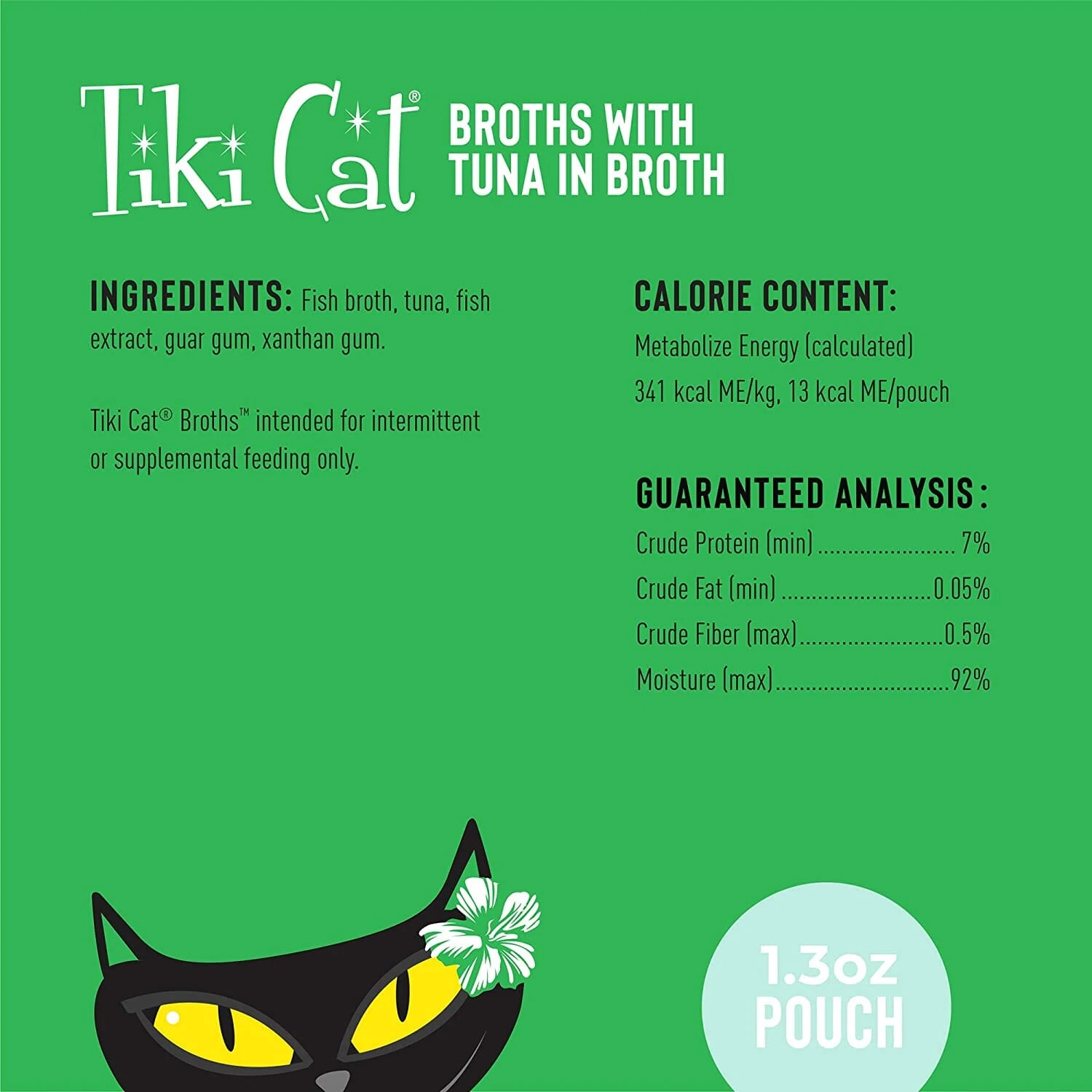 Tiki Cat Tuna Broth Cat Food Toppers - 1.3 Oz Pouch - Pack Of 12 10 Tiki Cat Tuna Broth Cat Food Toppers - 1.3 Oz Pouch - Pack Of 12 - Image 8