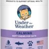 Under The Weather Calming Chewy Cat Supplements - 60 Count 1 Under The Weather Calming Chewy Cat Supplements - 60 Count -Weruva Shop under the weather calming chewy cat supplements 60 count 787383