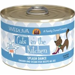 Weruva Cats In The Kitchen SPLASH DANCE Canned Cat Food - 6 Oz - Case Of 24 3 Weruva Cats In The Kitchen SPLASH DANCE Canned Cat Food - 6 Oz - Case Of 24