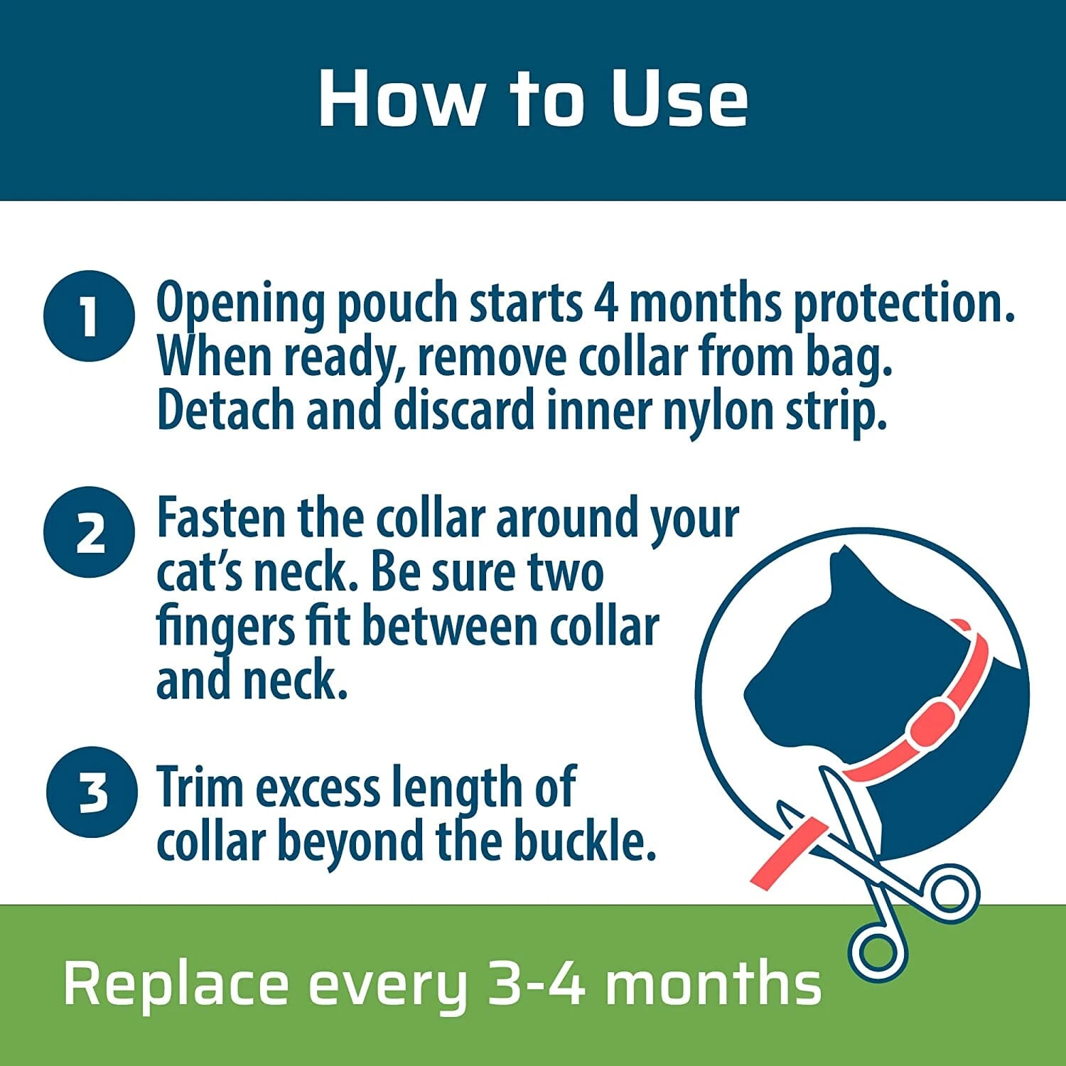 Wondercide Flea & Tick Collar For Cats - Peppermint 6 Wondercide Flea & Tick Collar For Cats - Peppermint - Image 5